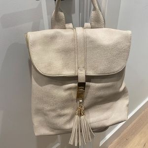 Miztique Faux-leather stone backpack purse